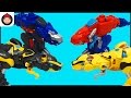Transformers rescue bots dinobots new evil optimus prime and bumblebee battle optimus  bumblebee