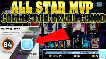 NBA 2K20 MYTEAM COLLECTOR LEVEL GRIND! LESS THAN 100 CARDS FROM PINK DIAMOND JALEN ROSE