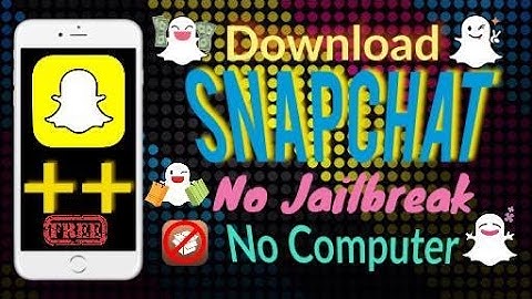 Get Snapchat++ For Free No Jailbreak No Computer|Fix "Could Not Connect"