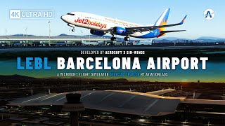 Aerosoft x Sim-Wings | Barcelona Airport | Microsoft Flight Simulator [ Trailer]