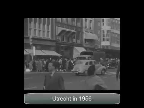 Utrecht gefilmd in 1956. Geniet van de Utrechtse nostalgie en de prachtige beelden