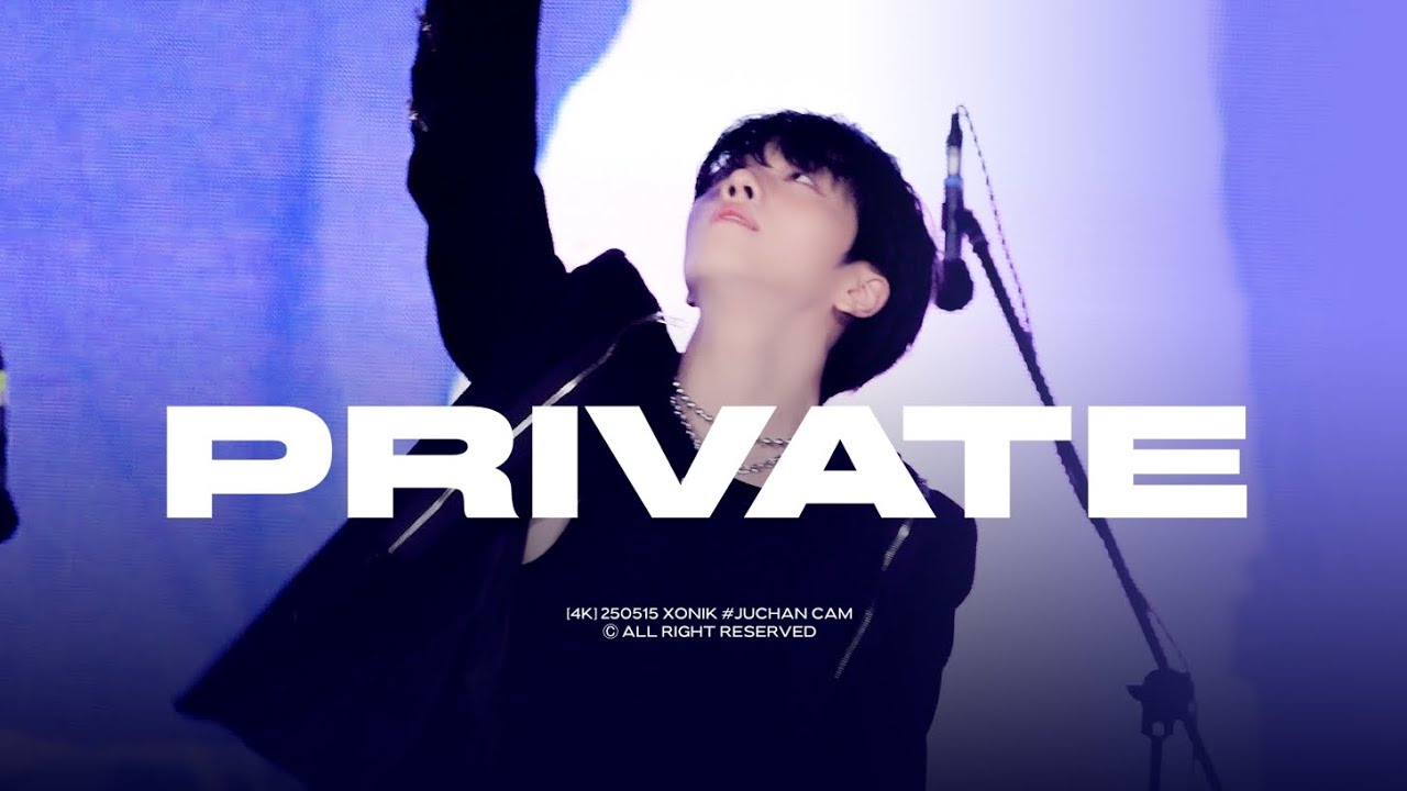 [4K] 250515 XONIK 쏘닉 홍익대 'PRIVATE' - 주찬 CAM
