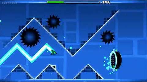 Geometry Dash: Galactic Invasion (My Best Layout!) - Medium/Hard Demon (w/cuts)