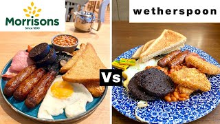 Full English Breakfast  Supermarket Vs Pub  Who Makes it Better?