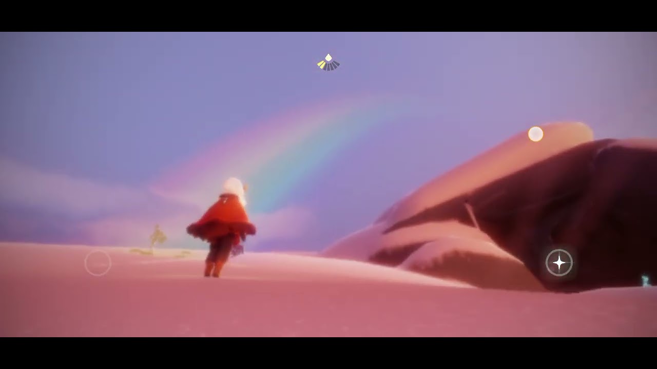 clear video of rainbow in hermit VALLEY I sky Cotl