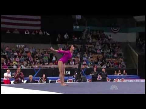 Alexandra Raisman - Floor Exercise - 2010 American Cup