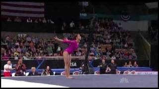 Alexandra Raisman - Floor Exercise - 2010 American Cup