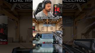 Viral Tenz 30 Marshal Hard Bots Challenge #valorantshorts