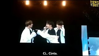 [ENGSUB] Lucunya BTS Ngomong Pake Bahasa Indonesia ketika Wings Tour di Indonesia FULL&JELAS 170429