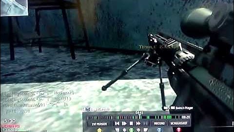 triple kill one bullet MSR call of duty mw3