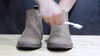 limpiar mis zapatos de Gamuza? - YouTube