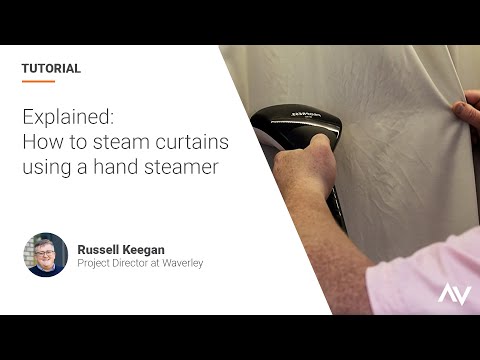 How to Steam Curtains