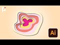 Edge design with the paper cut effect in illustrator | Class 24