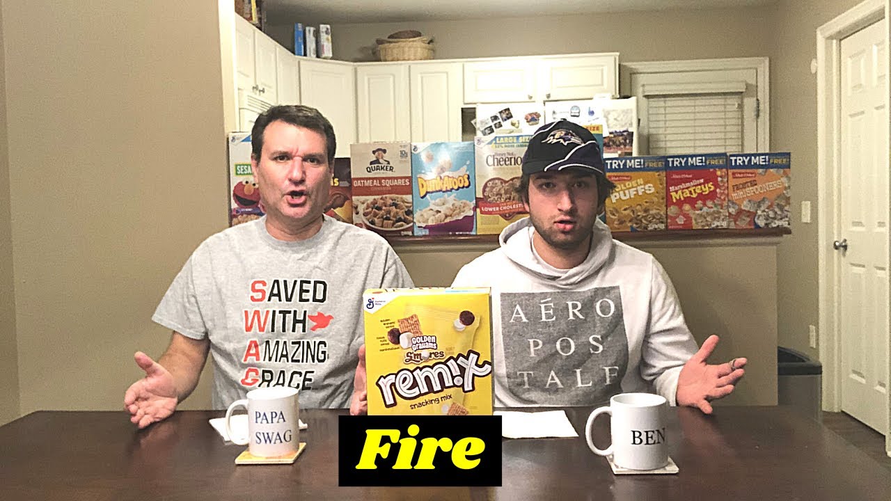 Fire, Pentecost, and Golden Grahams Cereal Snack  Review!!