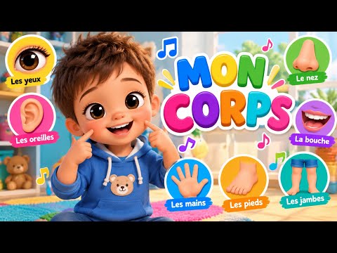 J’apprends mon corps en musique ! 👀👂👃 | Chanson pour bébé et enfants