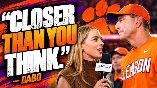 Dabo Swinney Explains Why Clemson Keeps Leaving Points on the Field