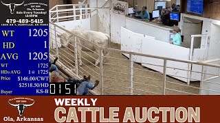 Arkansas Cattle Auction LIVE | Ola Livestock Market Sale Day Action | Dec 2, 2025