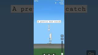 A pretty bad catch #landing #sad #bad #sfs #rocket screenshot 1