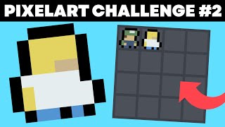 Micro Pixelart Challenge - Homer Simpson (The Importance of Color)