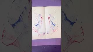 DIY Thread Art 😍 | String pull Art #shorts #painting #watercolor #diy #drawing #threadart #ytshorts