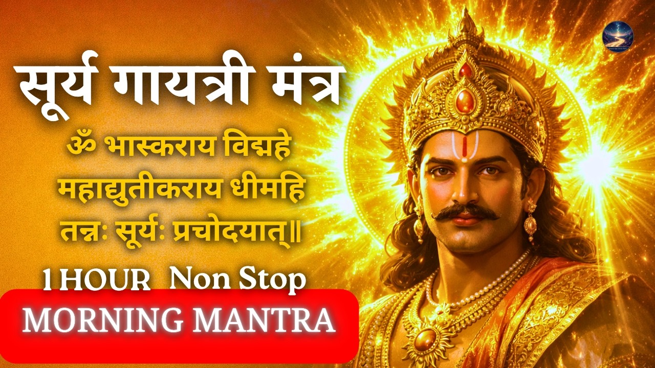 Surya Gayatri Mantra for Success | 1 Hour Powerful Vedic Sun Mantra Chants