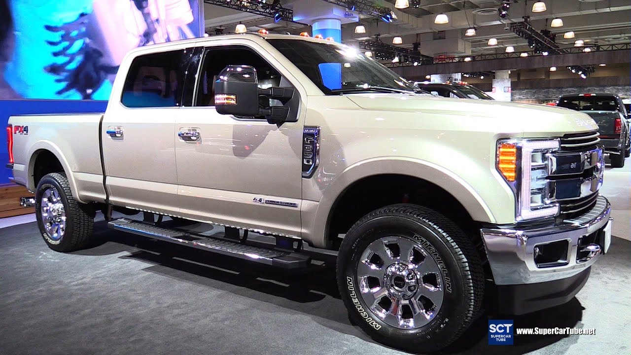 2017 Ford F350 Super Duty King Ranch Exterior And Interior Walkaround 2016 New York Auto Show