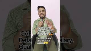CAPF 2026 Full Details | CAPF Kaise Join Kare? How to CAPF !