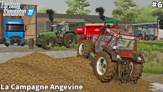 More Animals, Spreading Manure & Storage Hay Bales │La Campagne Angevine│FS 22│Timelapse#6