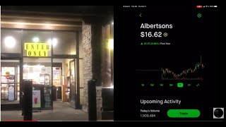 ACI Stock Ticker, Albertsons Corporation, Virtual tour of Busiest Store