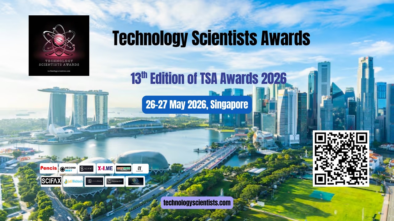 13th Edition of TSA Awards | 26-27 May 2026 | Singapore #worldresearchawards #researchawards