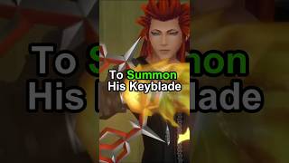 How Axel Became a Keyblade Wielder (Lea)#shorts #axel #kingdomhearts #keyblade