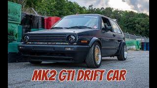 MK2 GTI Drift Car | Nissan KA-T Swapped Volkswagen Golf
