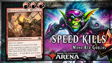 🚀 SPEED KILLS! Mono Red Goblin Aggro SMASHES💥