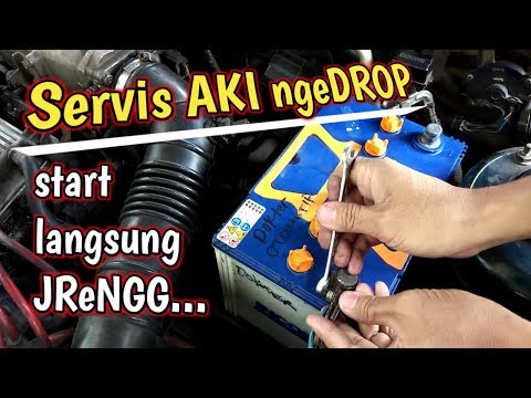 Cara memperbaiki AKI MOBIL SOAK / memperbaiki AKI ngeDROP