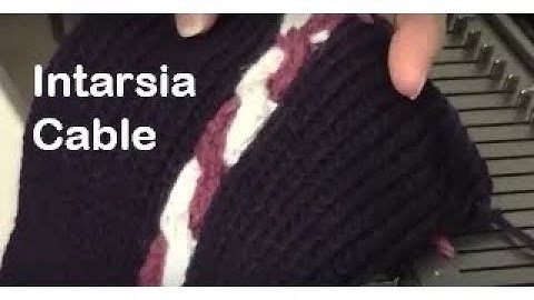 Intarsia Cable