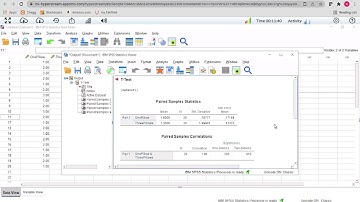 How to run a Repeated Measures T-Test on SPSS