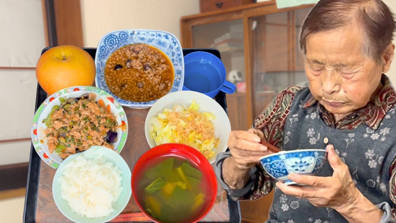 🇯🇵Life of an 94-year-old grandfather in the countryside | Dinner Alone | Nagano,Japan