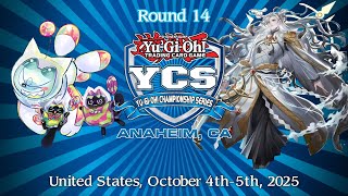 YCS ANAHEIM │ Mitsurugi Yummy VS Mitsurugi │ Round 14 Yu-Gi-Oh! October 2025