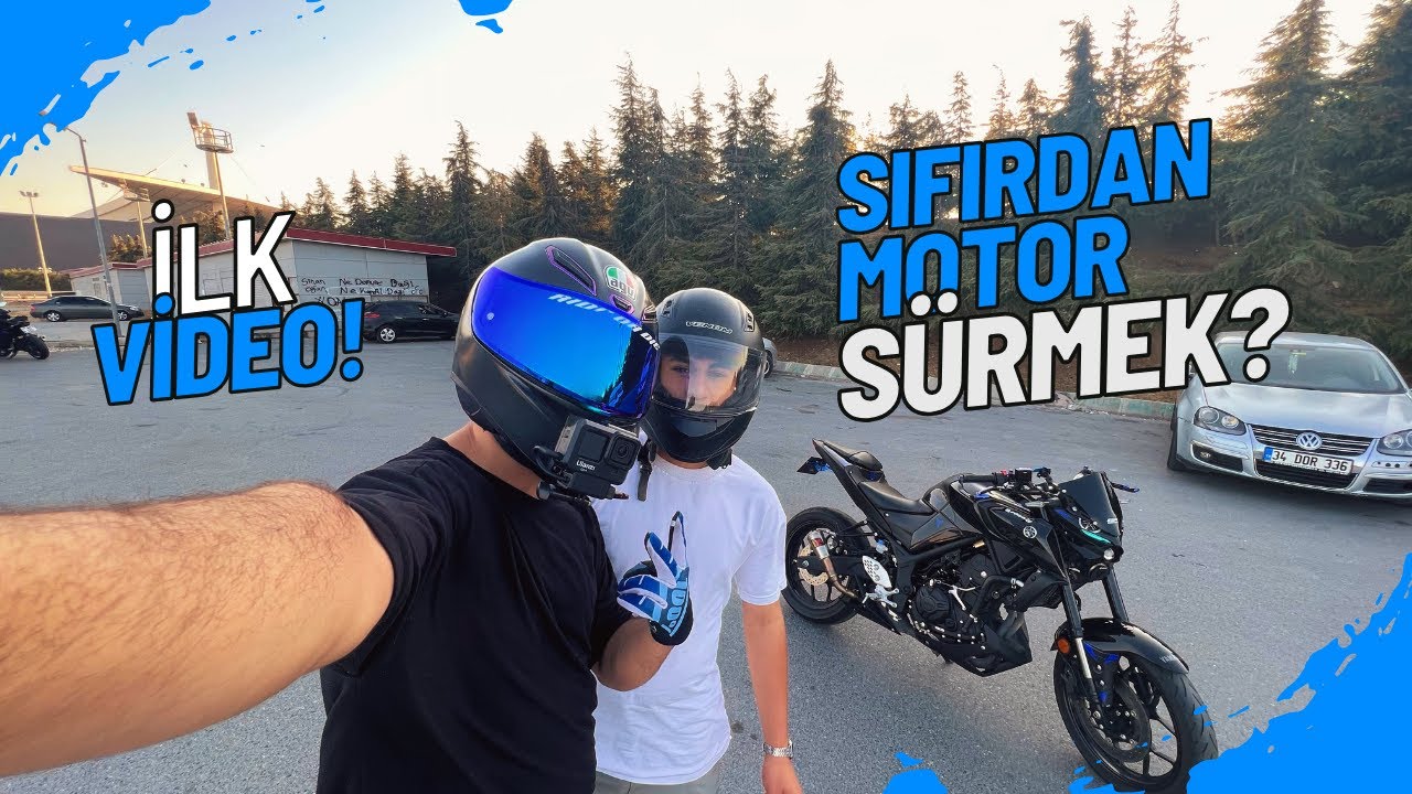 KARDEŞİME MOTOR KULLANDIRDIM! (AZ KALSIN DÜŞÜYORDU!!!) | RimeMotovlog