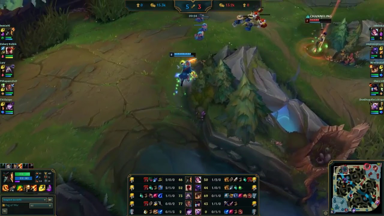 Gangplank by SrrKee full gameplay patch 8.15