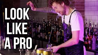 These Long pours will make you look like a BAD ASS Bartender!