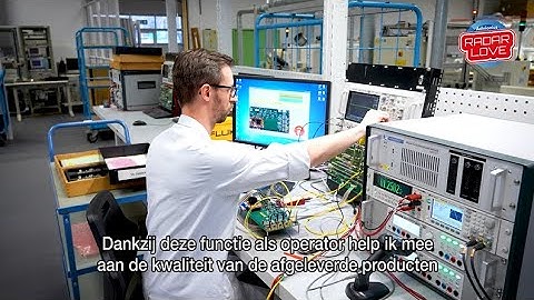 Werken als Operator Testautomaten bij Advionics