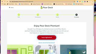 Creating Your Free Pear Deck Account