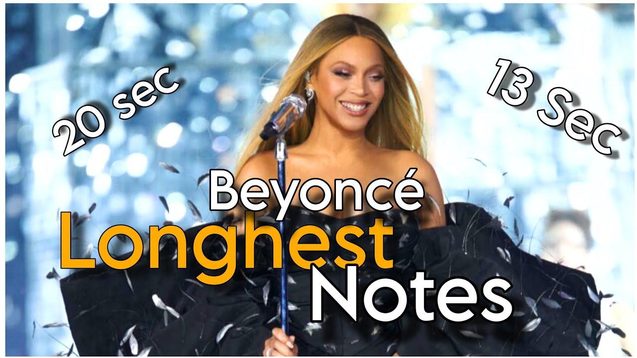 Beyoncé: Longest Notes - YouTube