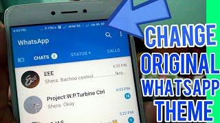 Change Original WhatsApp theme without any APP | only for Redmi devices screenshot 4