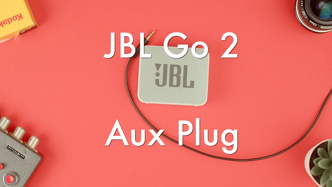 How to use Aux on the JBL Go 2