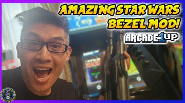 MUST HAVE $35 Arcade1Up Star Wars Bezel Mod