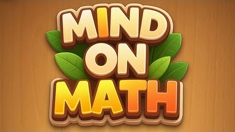 Mind on Math: Solve & Train (by T7 GAMES) IOS Gameplay Video (HD)