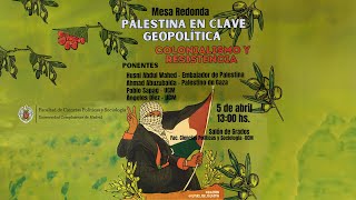 Palestina en clave geopolítica - Colonialismo y resistencia.
