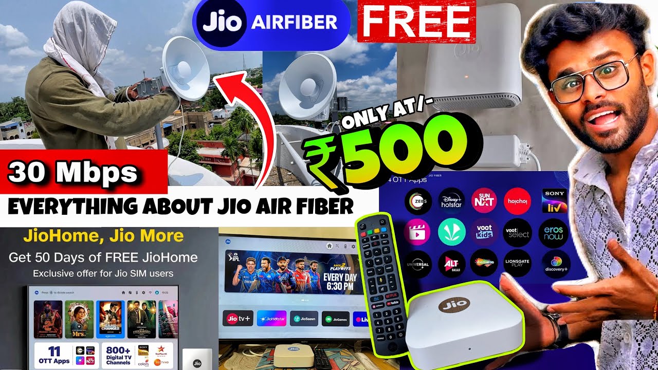 Jio Air Fiber Installation Full Details | How to Install In 2 Days Full process | 